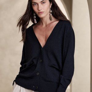 NWT Banana Republic Merino Wool Long Cardigan - XXS